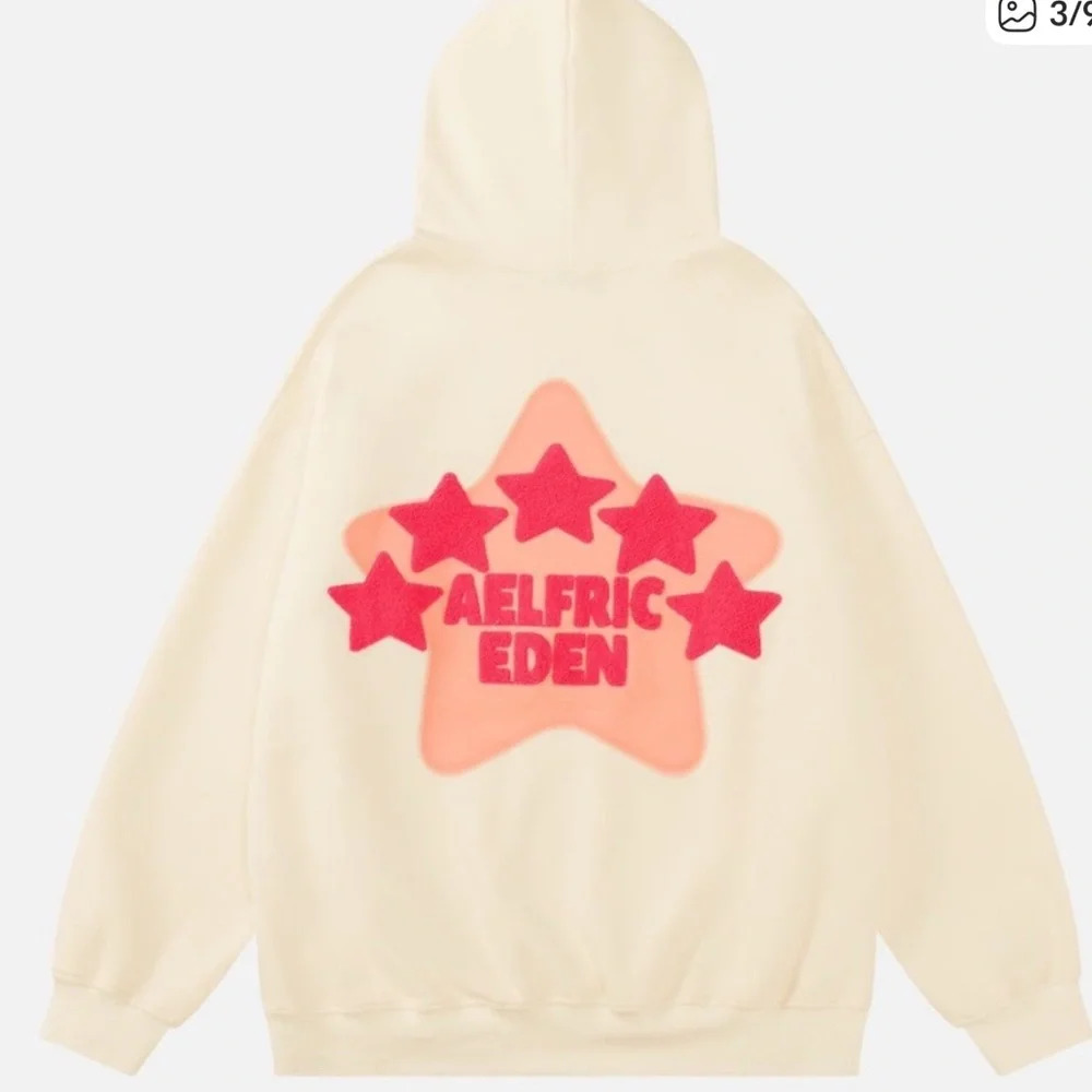 Aelfric Eden vintage embroidery Eden star V303 hoodie unisex large - Picture 4 of 14